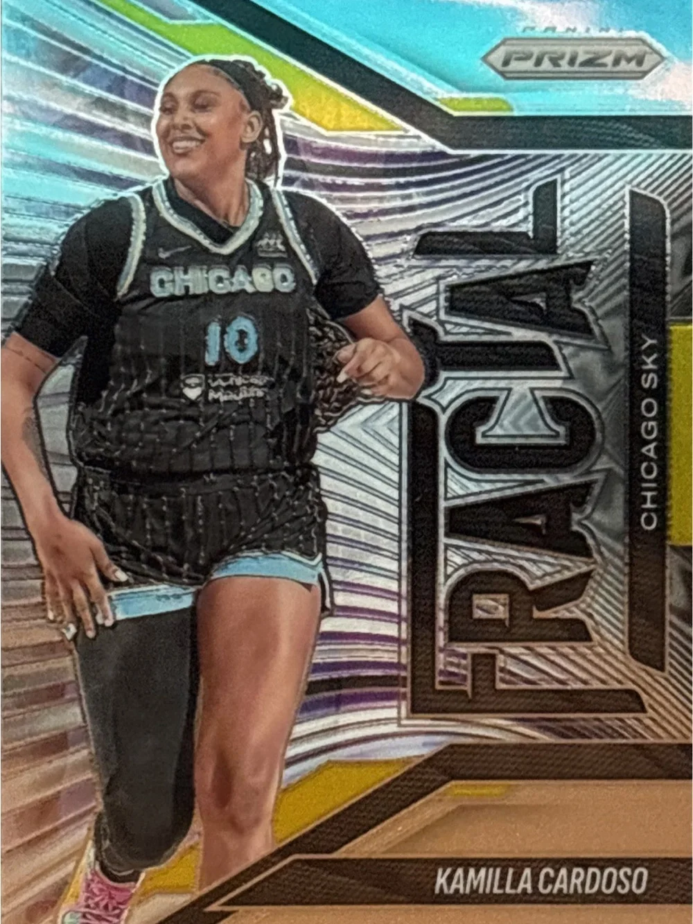 Panini Prizm Kamilla Cardoso Chicago Sky Card - Fractal